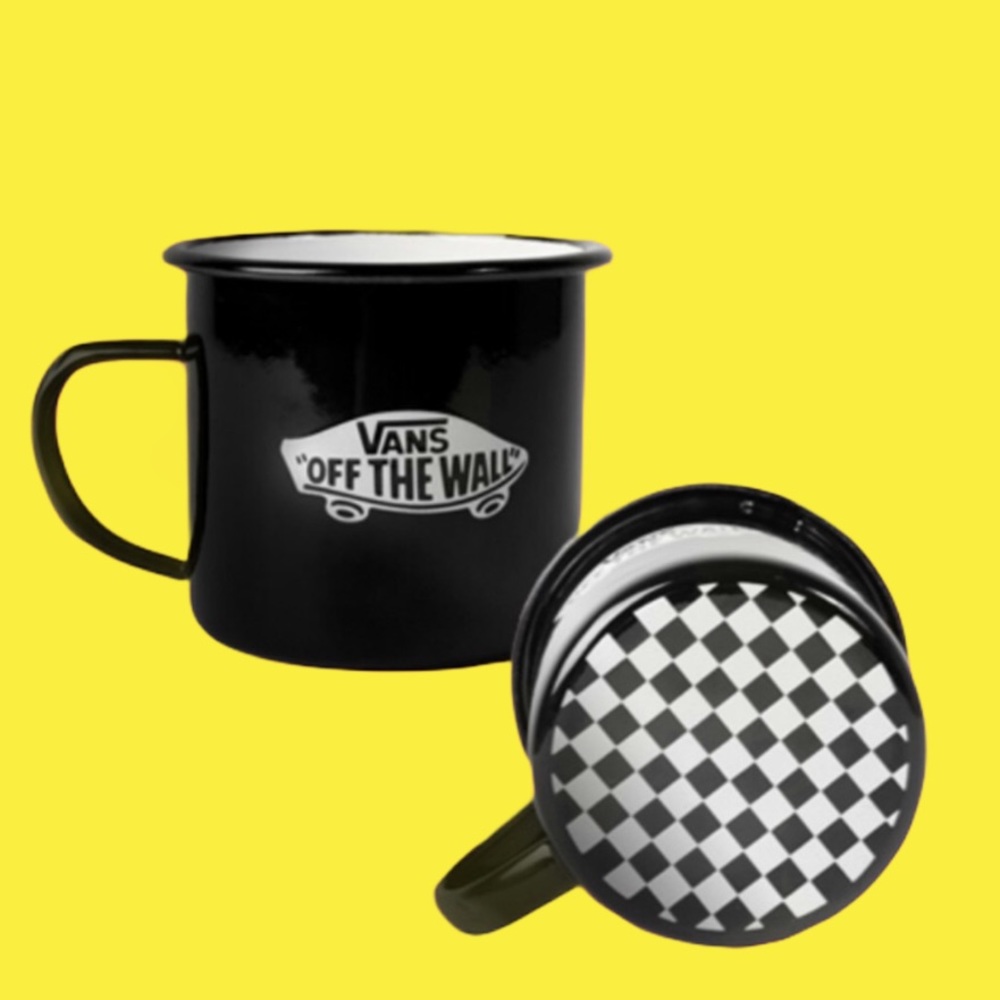 VANS Family Custom Mug Checkerboard Black - Picture 2 of 8